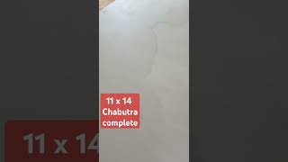 11 x 14 chabutra completevillage construction villege house shorts video [upl. by Ameehsat]