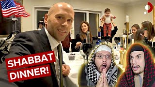 Inside Private Hasidic Sabbath Dinner As A NonJew 🇺🇸 Arab Muslim Brothers Reaction [upl. by Amron12]