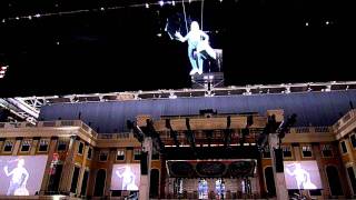 Mirusia Louwerse from Australia practicing her flying at the Amsterdam arena [upl. by Htide]