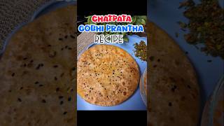 Gobhi paratha recipe chatpata tasty mza hi aa gya😋food shorts recipe Neesan009 [upl. by Annas]