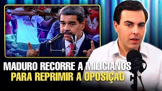 OPOSITOR DE MADURO SE DECLARA PRESIDENTE E EXIGE APOIO MILITAR FN [upl. by Drusilla]