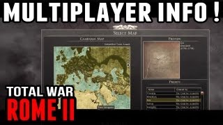 Total War Rome II  All Multiplayer Features [upl. by Aleda]