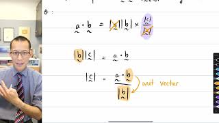 Understanding Vector Projections 1 of 3 Deriving the simplest formula [upl. by Marleah155]