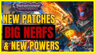 PF WotR  PATCH 230bb NEWS BIG NERFS NEW ABILITIES amp DRAGON Powers [upl. by Aisnetroh]