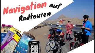 NAVIGATION mit dem FAHRRAD Wie plane ich meine Routen mit einem SMARTPHONE  RadreiseGuide [upl. by Zetneuq577]