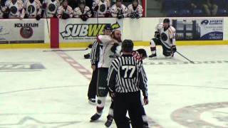 David Lapierre vs Luc Routhier [upl. by Adnalor]