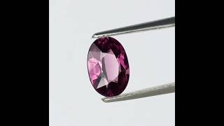 rhodolite 316 ct gemstone [upl. by Oisinoid656]