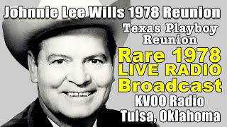 Johnnie Lee Wills 1978 KVOO Radio Reunion [upl. by Terence919]