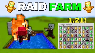 Easient Raid Farm Minecraft 121  HindiTutorial [upl. by Jacques986]