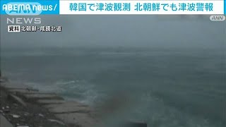 韓国で津波観測 北朝鮮でも津波警報 能登半島地震で2024年1月2日 [upl. by Kuhlman]