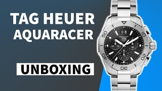 TAG HEUER Aquaracer Professional 200 CBP1110BA0627 Unboxing [upl. by Walkling523]