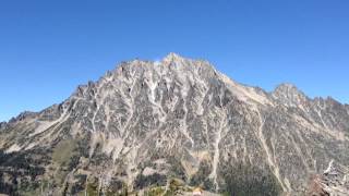 Rock fall on Mount Stuart [upl. by Pearson]