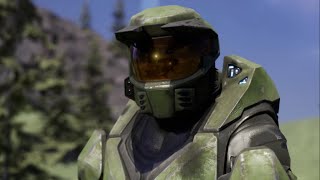 Halo CE Master Chief meeting Johnson on Alpha Halo [upl. by Cahn]