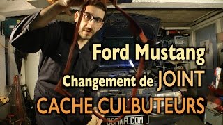 ♨️ Ford Mustang 1988 🐎 Joint de Cache Culbuteurs ✅ [upl. by Odinevneib]