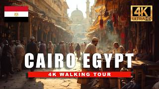 4K Egypt Walking Tour  Cairos HIDDEN GEM Khan elKhalili Market Walking Tour  4K HDR 60fps [upl. by Chatterjee]