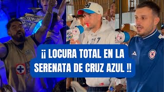 🔵LOCURA TOTAL🚂 Así se VIVIÓ la SERENATA de CRUZ AZUL previo a los CUARTOS DE FINAL🤯Por la REMONTADA [upl. by Cob]