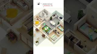 MODERN FLOOR PLAN  IDEAS  01 FahadsDesignLab interiordesign architecture housedesign art [upl. by Husein930]