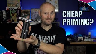 Portable Airbrush Primer Budget Bliss or Painting Disaster [upl. by Ynttirb]