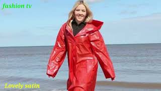 Beautiful outdoor raincoatsrain macsnew collection fashiontvraincoat [upl. by Jann]