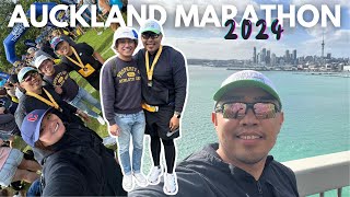 Auckland Marathon 2024 My first running vlog [upl. by Allsopp]