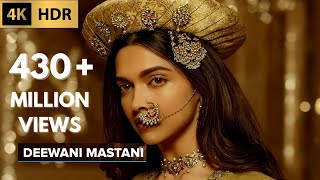 4K Deewani Mastani Full Video Song  Bajirao Mastani  Deepika Padukone [upl. by Nedarb]