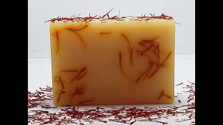 Ikebana Handmade Saffron Soap [upl. by Yllen655]