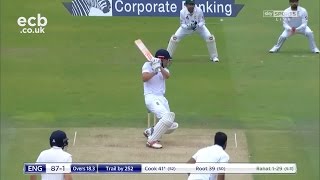 Chris Woakes 670 Alastair Cook 81 Yasir Shah 564  Lords highlights [upl. by Halian215]