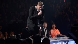 James Arthur sings Marvin Gayes Lets Get It On  The X Factor UK 2012 TheXFactorUK Review [upl. by Penelope]