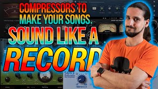 6 Bus Compressors that will make your song SOUND LIKE A RECORD buscompressors gluecompressors [upl. by Kiyoshi]