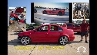 BIG TURBO JETTA ROLL RACING POWERCRUISE 2018 [upl. by Jesselyn]