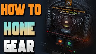 How To Hone Gear Correctly  Honing Guide Lost Ark [upl. by Ettesyl25]