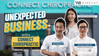 Unexpected Business Connect Chiro founders talk about chiro amp physio care host by Nazrudin [upl. by Lois]