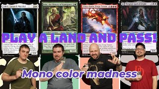 Witness Epic Mono Color Duels EP14 Odric vs Reki vs ChissGoria vs Tergrid EDH gameplay [upl. by Anissej]