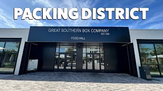 The Great Southern Box Company  Orlando Florida Food Hall  The Packing District [upl. by Ahsikcin]