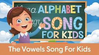 The Vowels Song  Learn Phonics  Nursery rhymes  Preschoolers ABC poem  WonderWhiz Kids [upl. by Nosde]