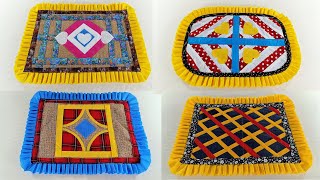 Beautiful 5 Doormat Making at Home  Doormat Making Videos  How to Make Doormat [upl. by Spearman]