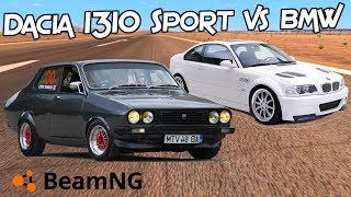 Dacia 1310 Sport vs BMW [upl. by Meid714]