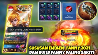 CARA SETTING EMBLEM ASSASSIN TERSAKIT 2021 DAN BUILD FANNY HEMAT ENERGY [upl. by Nnylacissej]