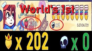 Worlds First Celeste all 202 berries with no deaths video outdated I did max deathless after [upl. by Hanauq]