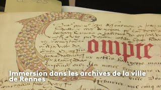 Les archives municipales de Rennes [upl. by Soinski]