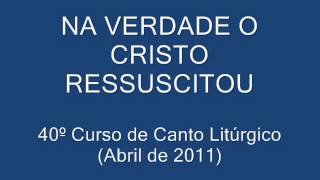 NA VERDADE O CRISTO RESSUSCITOU [upl. by Kenta]