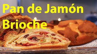 Pan de Jamón de Brioche con Queso Crema paso a paso [upl. by Longan]