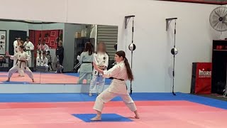 GKR Karate Regionals Kata Empi [upl. by Cacia926]