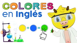 Los Colores en Inglés  Los Colores en Inglés para Niños [upl. by Sihtnyc50]