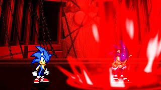 MugenThe Evil Awakens 2 Sonic Vs Exetior [upl. by Kalam]