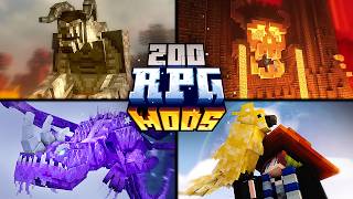 TOP 200 RPG Minecraft Mods Ep 4  Forge amp Fabric  1201  121 [upl. by Lleira767]