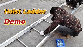 Hoist Ladder Demo [upl. by Neleh305]