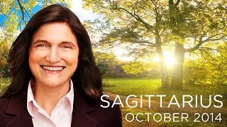 SAGITTARIUS OCTOBER 2014  Astrology Forecast  Barbara Goldsmith [upl. by Ahtiek763]