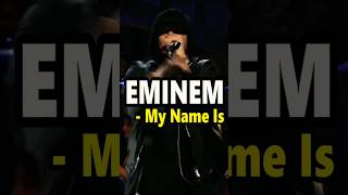 Eminem  My Name Is eminem mynameis hiphop musicshorts [upl. by Ahsieni]