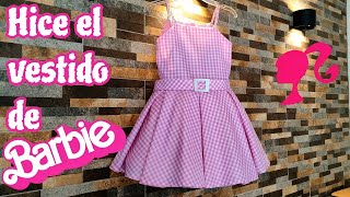 Así hice el vestido de Barbie la película para Nati  Diseñando con Nor [upl. by Carhart952]